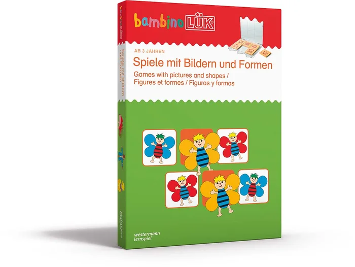 bambinoLÜK Kasten + Übungsheft/e: Spiele mit Bildern und Formen
