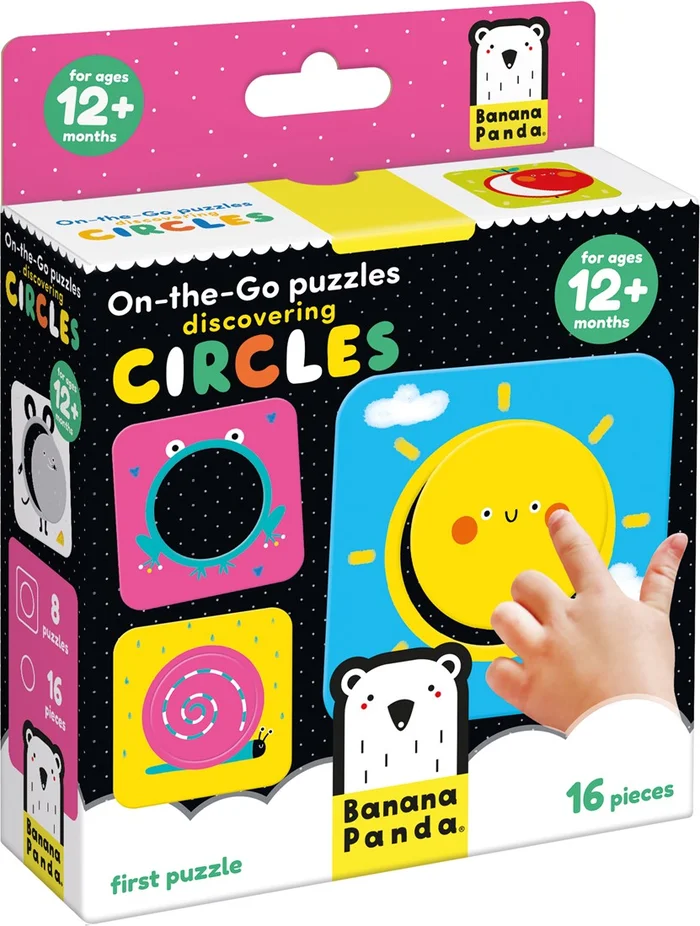 Banana Panda On-the-Go Puzzle entdecken Kreise 12m+