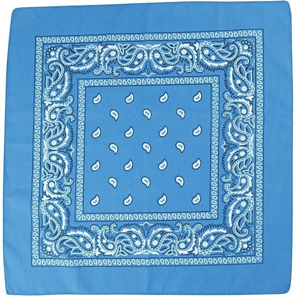 Bandana Cowboy azur
