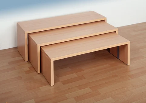 Bänke 3er-Set, bestehend aus Bank 1 bis 3