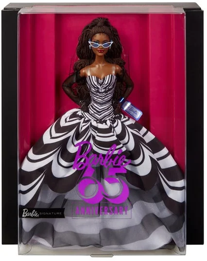 Barbie 65e Blauwe Saffieren Verjaardag Modepop