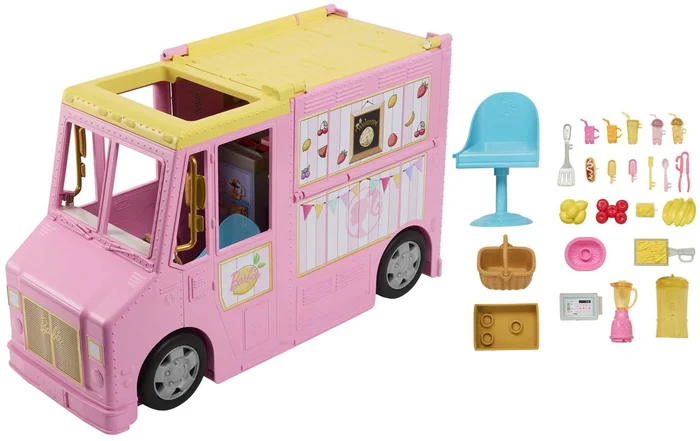 Barbie Limonadewagen met Pop