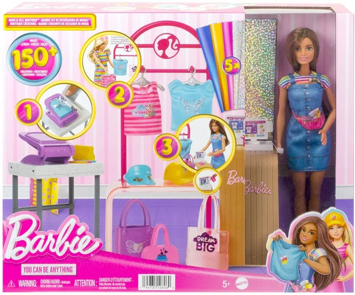 Barbie Pop met Boetiekwinkel