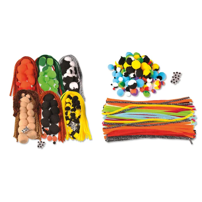 Bastelset für 48 Tierfiguren