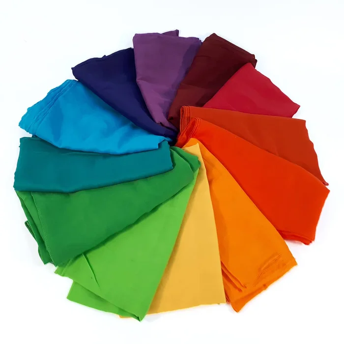 Bauspiel – Farbkreistücher 12 Stück