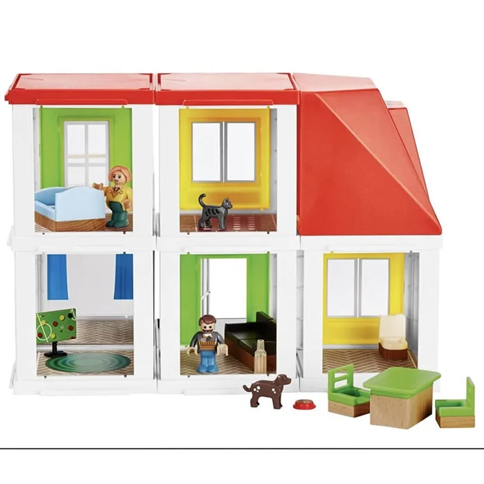 Bausteine Haus Playtive Junior Wohnhaus 70 teilig