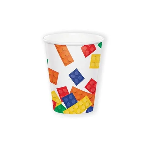 Becher Block party, 266 ml, 8Stk.