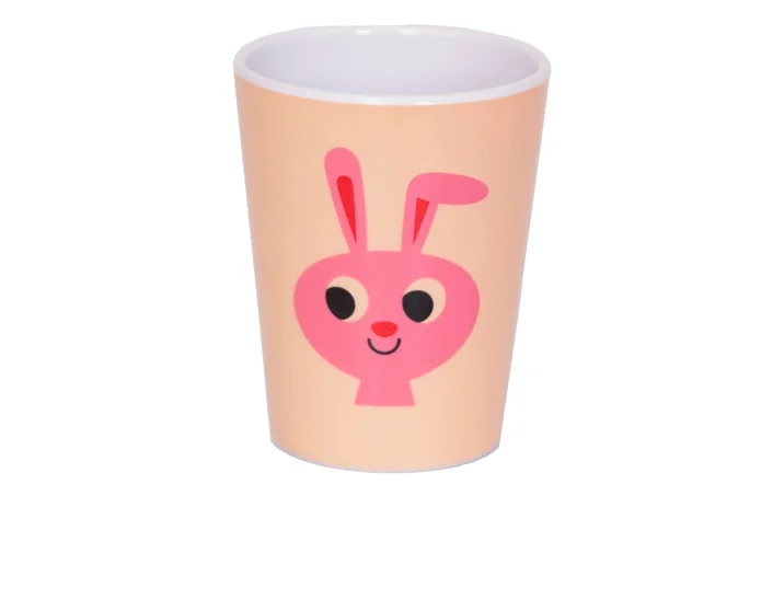 Becher Bunny Hase pink rosa von OMM Design