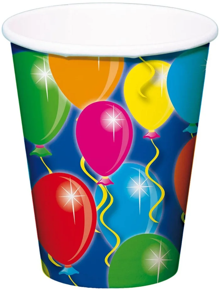 Bekers Ballonnen, 8st.