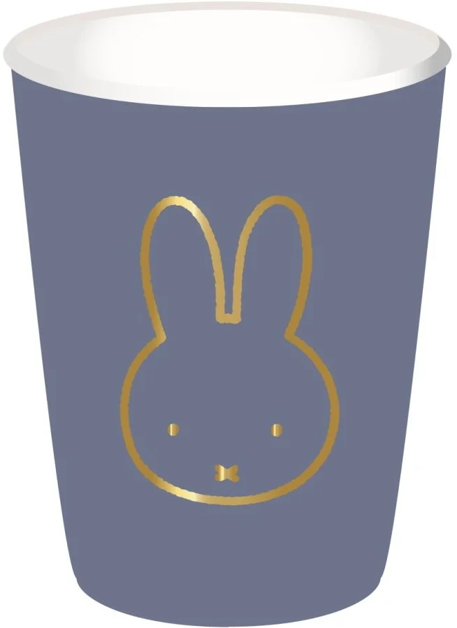 Bekers Nijntje Blauw, 8st.