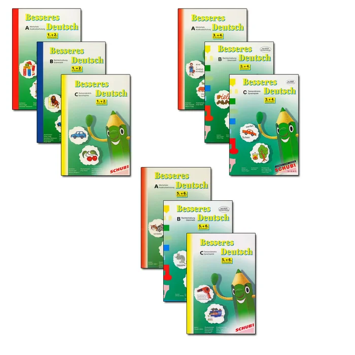 Besseres Deutsch Kopiervorlagen in 5 Teilen | M-1140