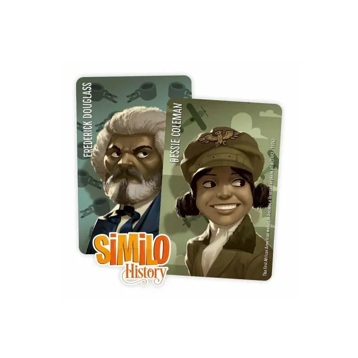 Bessie Coleman & Frederick Douglass (Promo) – Similo: History, sprachunabhängig (Erw.) Niedrige Kosten, keine Steuern
