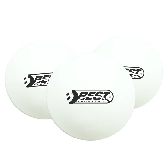 BEST Sporting – Tischtennis Trainingsbälle, 6 Stück weiß