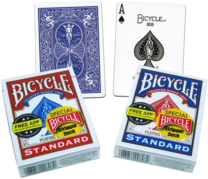 Bicycle Bicycle gooch/Magic Stripper Deck Rd/Blw