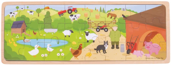 Bigjigs Auf dem Bauernhof Puzzle