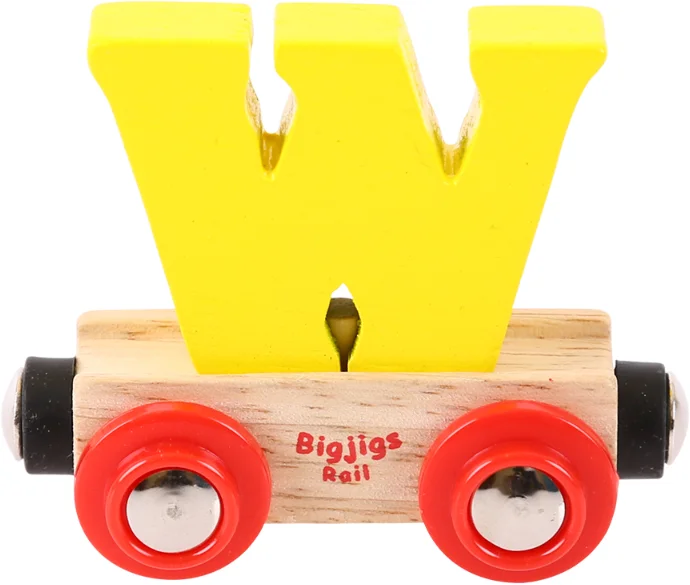 Bigjigs Buchstaben-Zug W