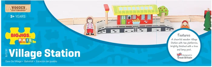 BigJigs Dorf Bahnhof