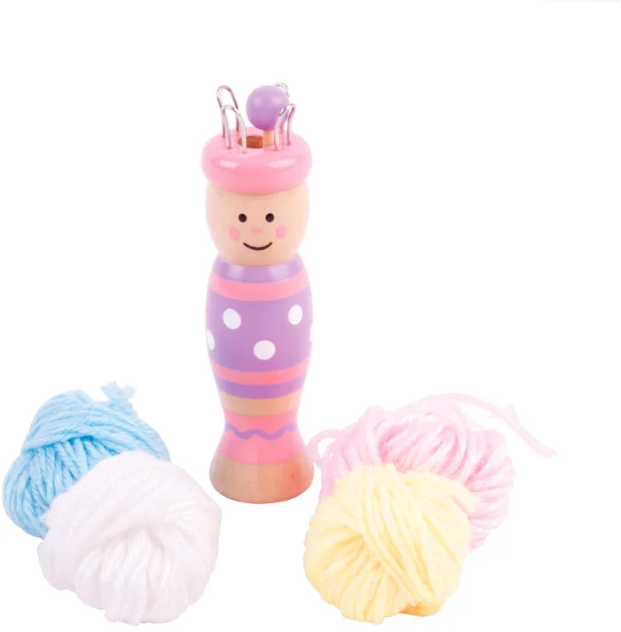 Bigjigs French Knitting Doll (3)