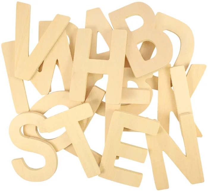 Bigjigs Großbuchstaben-ABC-Zeichenschablonen