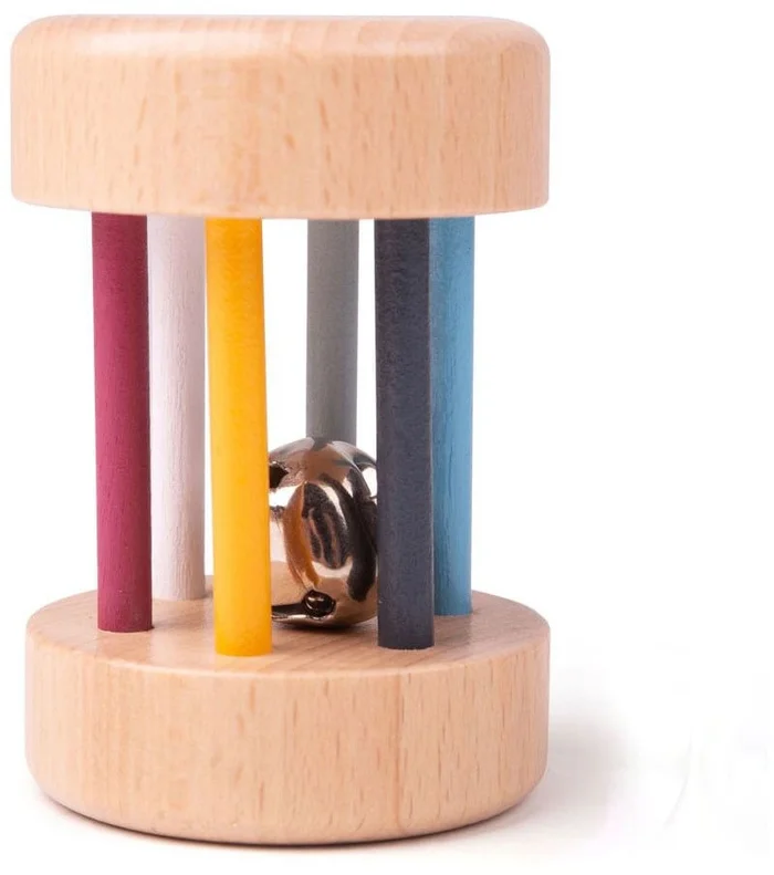 Bigjigs Holzrollen Rassel FSC 100% (4)