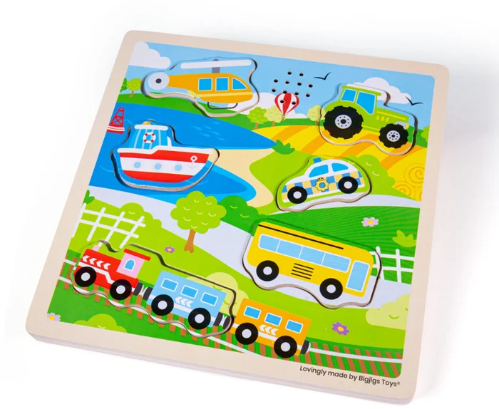 Bigjigs Klangpuzzle Transport