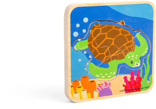 Bigjigs Lebenszyklus-Puzzle Meeresschildkröte