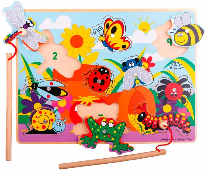 Bigjigs Magnetische Spaßkäfer