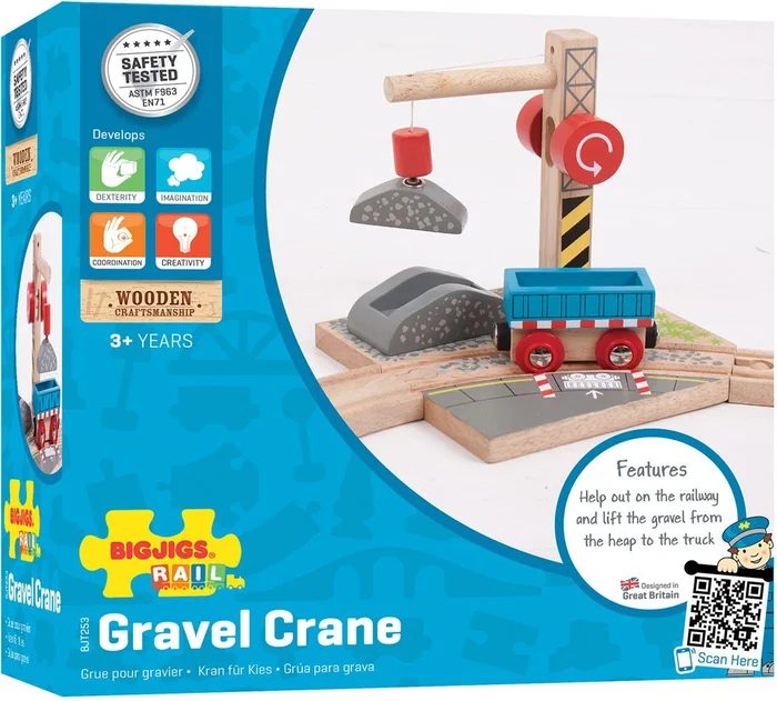 Bigjigs Schotterkran