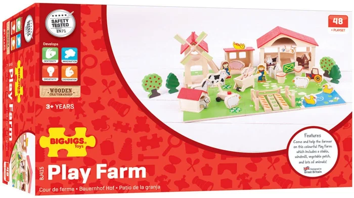 Bigjigs Spiel-Bauernhof