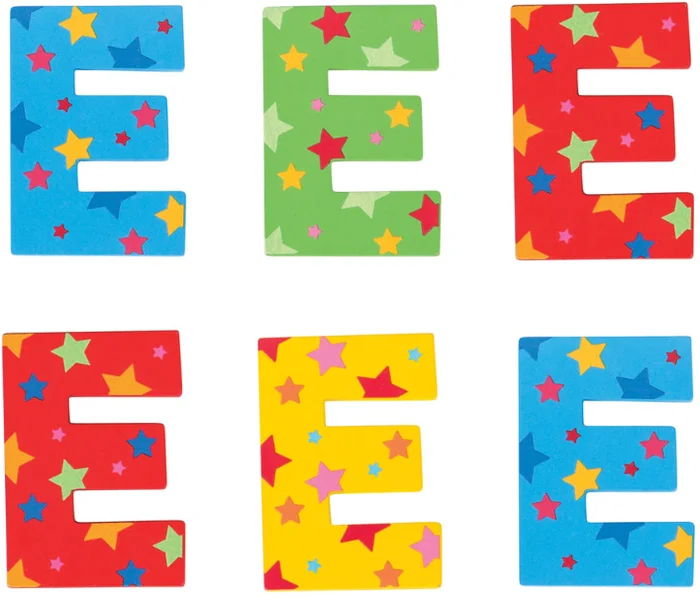 Bigjigs Star Buchstabe – E (6)