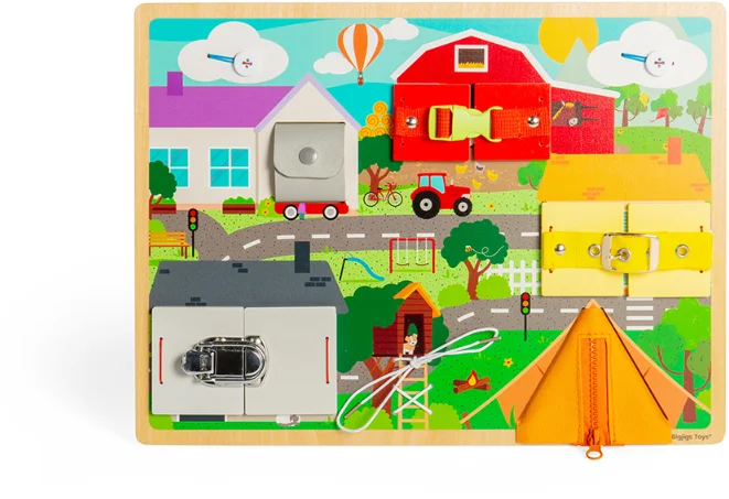 Bigjigs Tafel für Lebenskompetenzen