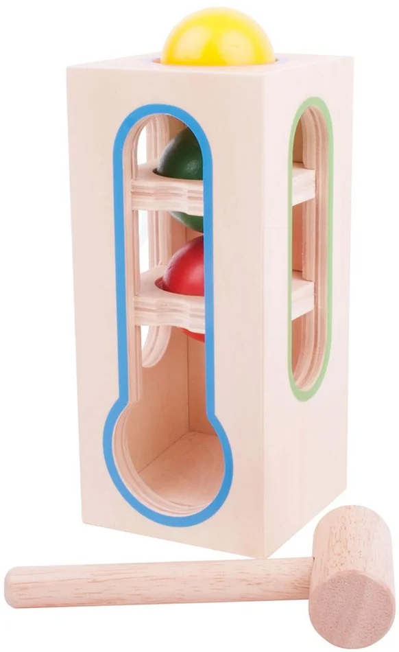 Bigjigs Toys Kugel-Hammer-Spiel