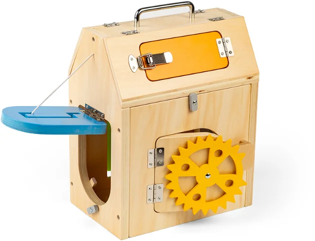 Bigjigs Toys Latches & Catches House