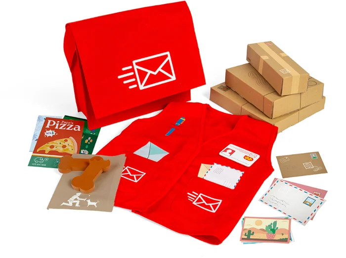Bigjigs Toys Mail Carrier Dress Up