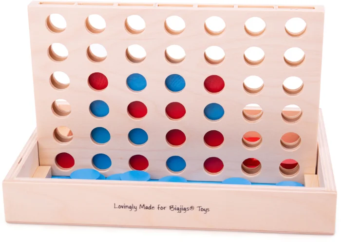 Bigjigs Vier in einer Reihe