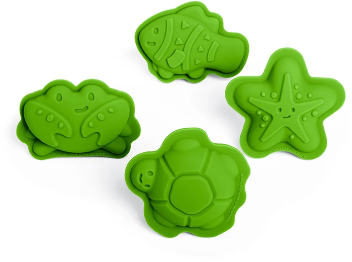 Bigjigs Wiese Grün Charakter Sandförmchen