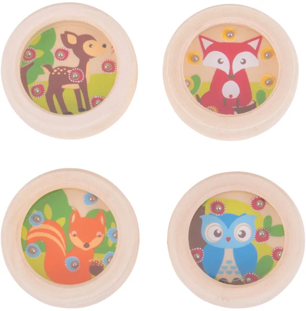 Bigjigs Woodland Ballspiele (24)