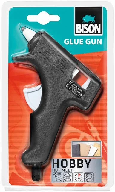 Bison Glue Gun Hobby Lijmpistool op blister