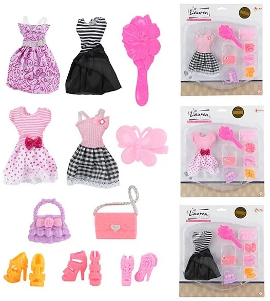 Blisterkleidung für Teenagerpuppe 08415Z