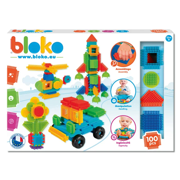 Bloko Steine Formen und Farben