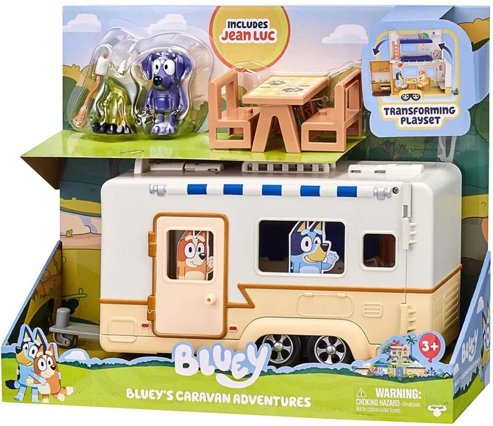 Bluey Kampeeravonturen Speelset