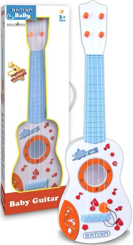 BONTEMPI BABY PLASTIC GUITAR 4 STRINGS