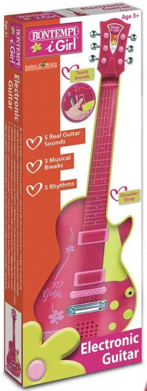 BONTEMPI ELECTRONIC ROCK GUITAR I GIRL