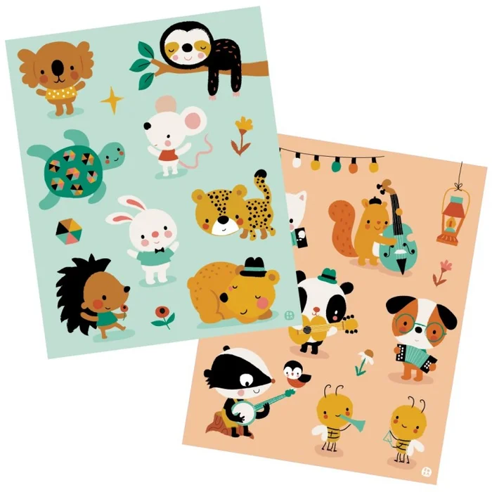 Bora Stickers – Little mouse and friends