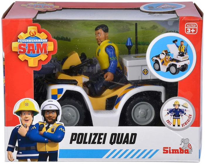 Brandweerman Sam Politie Quad