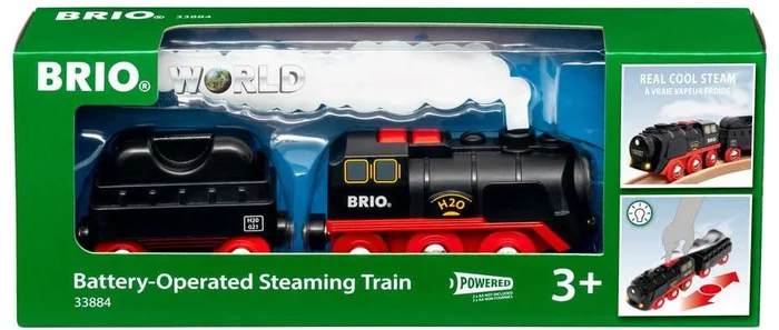 BRIO BRIO Batterie-Dampflok mit Wassertank