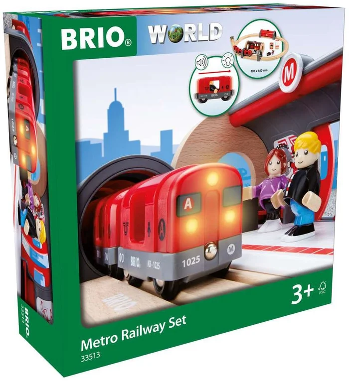 BRIO BRIO Metro Bahn Set