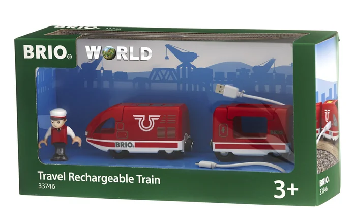 BRIO® World – Roter Akku Reisezug