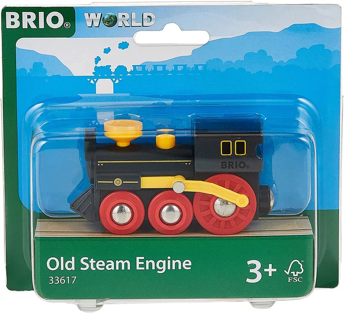 Brio Westernlok schwarz Old Steam Engine
