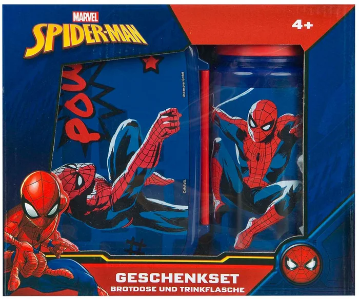 Broodtrommel en Drinkfles Spiderman